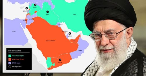 Iran’s allies and enemies in Middle East mapped as WW3 conflict looms ...