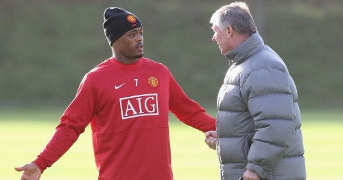 Patrice Evra calmed Fergie down with one comment after Man City thrashed Man Utd