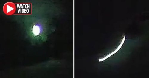 Mystery as object plunges from sky before speeding off at breakneck speed over Colorado