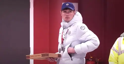 Christensen’s awkward pizza footage in Wembley tunnel sums up Chelsea mood