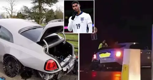YouTube star's startling find after buying Marcus Rashford's crashed £700k Rolls Royce for cut price