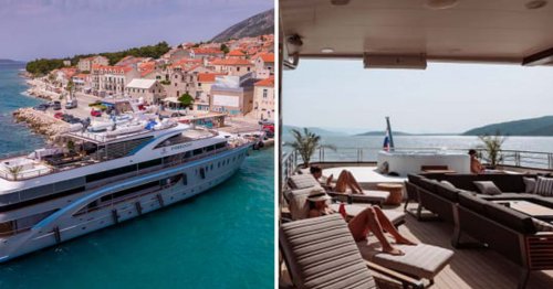 Luxury superyacht opens for 'affordable' holidays with mates in Croatia