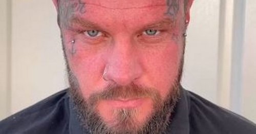 Balding man's hair transformation turns him from 'Friar Tuck' into tattooed hunk