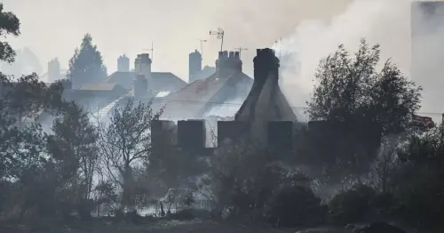 UK is 'on fire' as weather experts issue ominous warning despite rain deluge