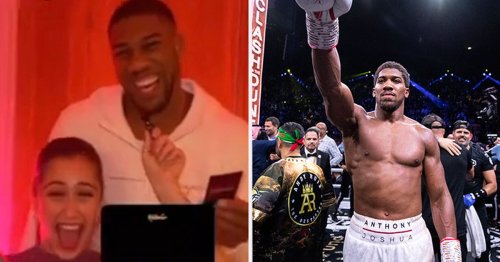 Hunky Anthony Joshua would 'buy more h**s' if he could spend his 'body count'