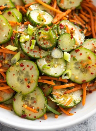 Vietnamese Cucumber And Carrot Salad - Daily Viral