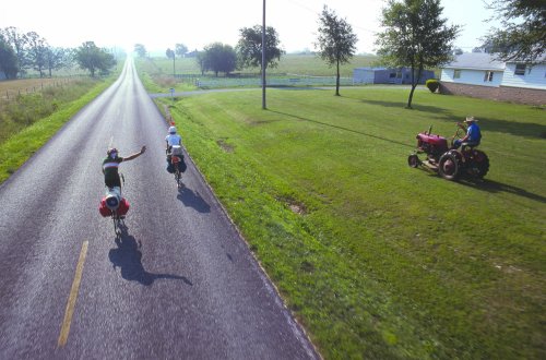 TransAmerica Bike Trail Follows Rural Route, Makes a Lasting Impact