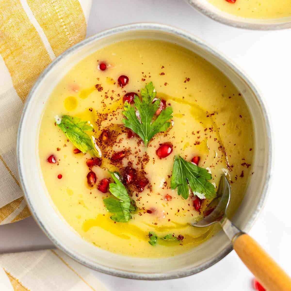 Parsnip and Apple Soup
