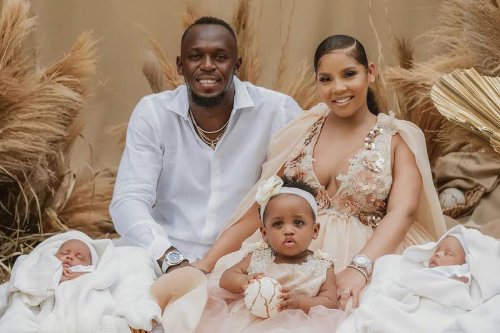 Usain Bolt Welcomes Twins With Partner Kasi Bennett ...