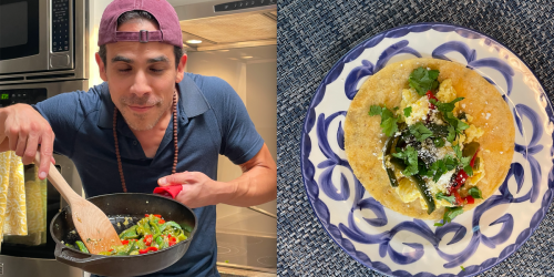 Choreographer Francisco Graciano Shares His Breakfast Taco Recipe
