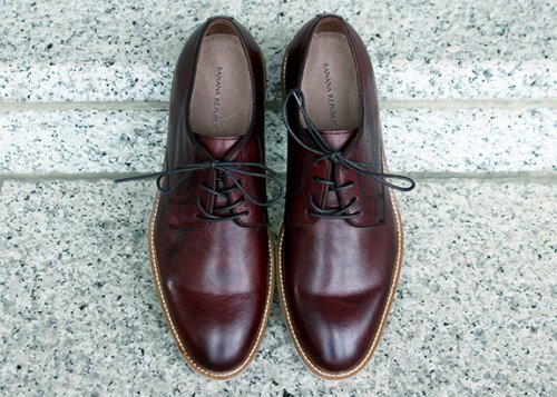 In Review: The Banana Republic Dean Leather Oxford