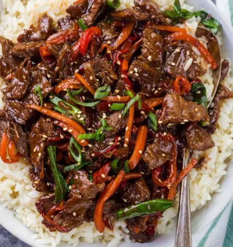 Homemade Mongolian Beef Recipe With The Best Sauce!