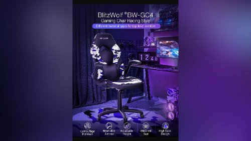 Recensione BlitzWolf BW-GC4: una bella sedia da gaming a soli 60 euro