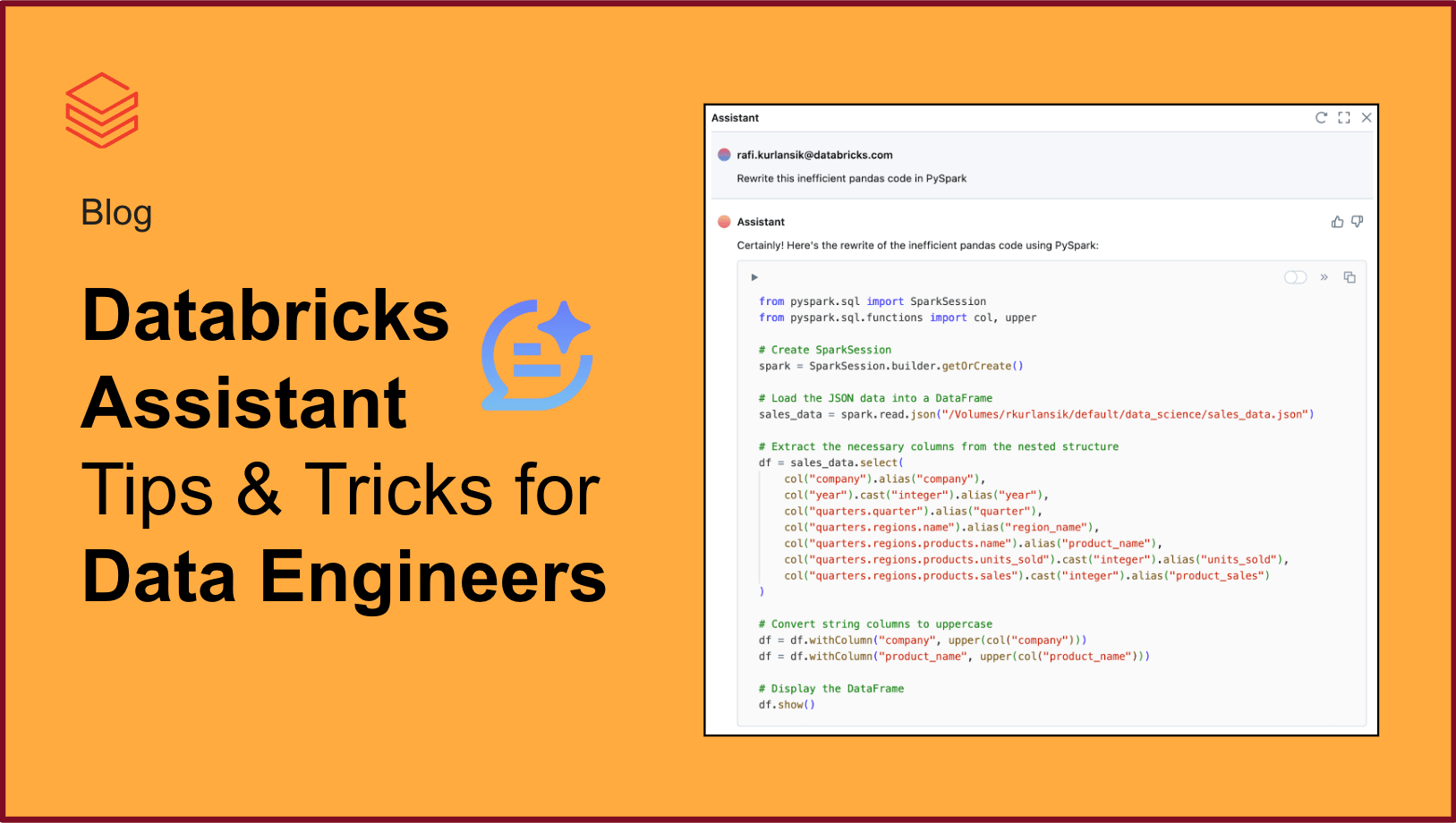 Databricks Assistant Tips & Tricks for Data Engineers