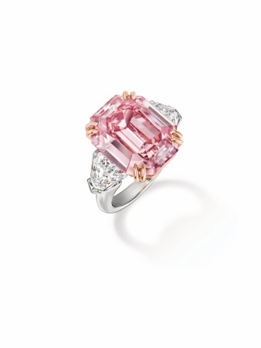 Le nouveau diamant rose de Harry Winston