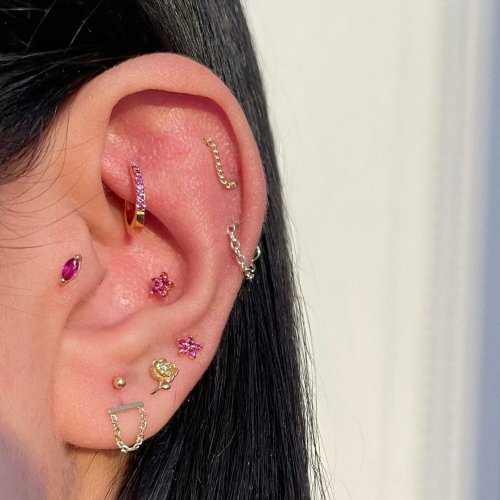 6 Ear Piercings with Acupuncture Benefits