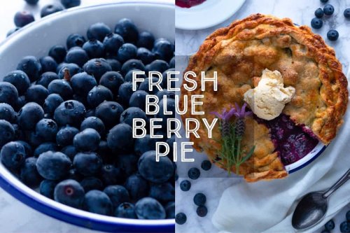 How to make really good Fresh Blueberry Pie — Days of Jay