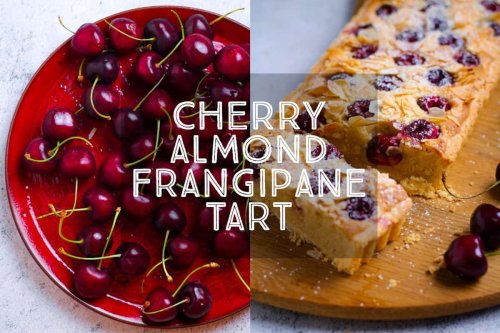 How to make French Cherry Almond Frangipane Tart