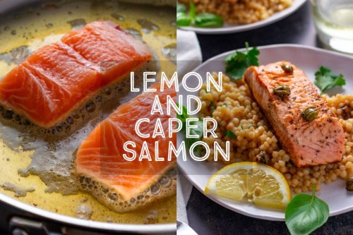 How to make Lemon and Caper Salmon - Days of Jay