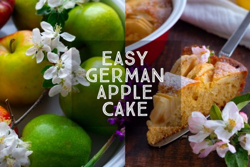 Easy German Apple Cake