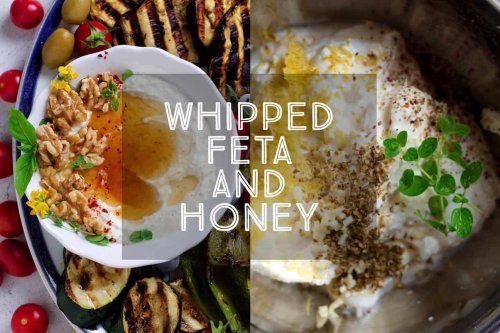 How To Make Whipped Feta and Honey with Grilled Vegetables