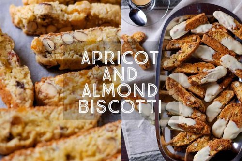 How to make easy Apricot and Almond Biscotti (Cantucci)