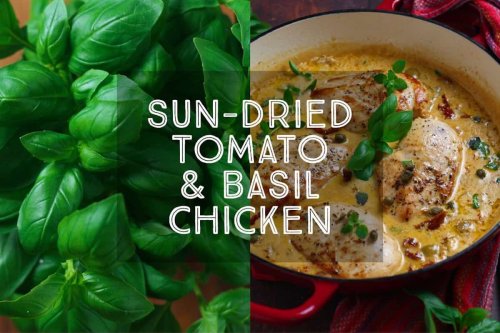 How To Make Sun-Dried Tomato and Basil Chicken - Days of Jay