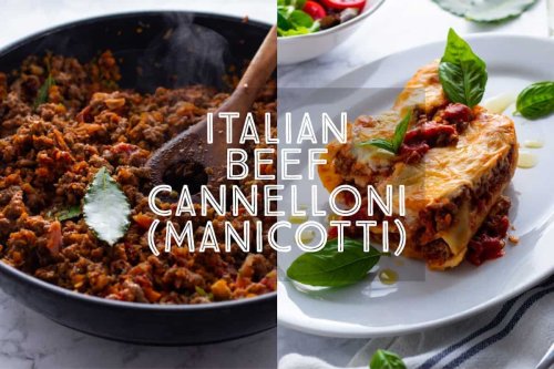 My Classic Italian Beef Cannelloni Recipe - Days of Jay