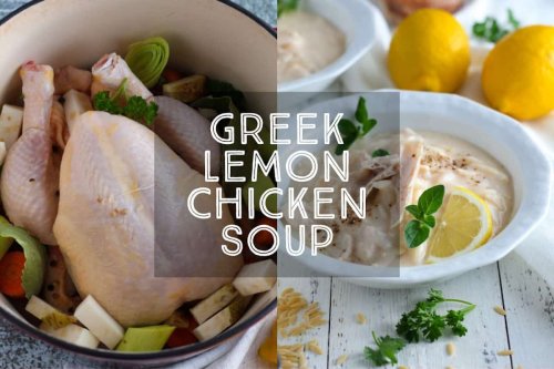 How to make Greek Lemon Chicken Soup - Days of Jay