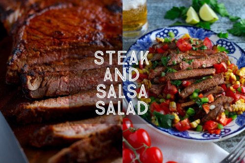 Spicy Steak and Salsa Salad