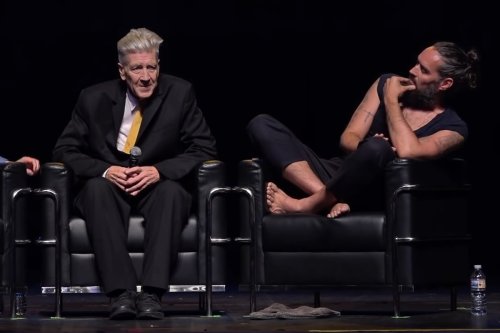 Watch David Lynch publicly embarrass Russell Brand