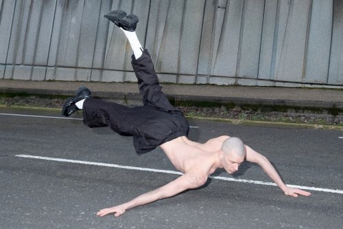 Lewis Walker’s uncanny gymnastics confront the ‘paradox’ of humanhood
