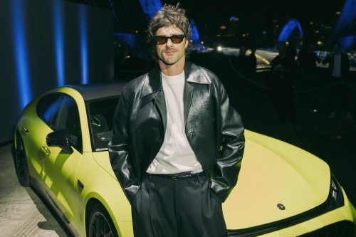 Jacob Elordi, Kimi Antonelli & more takeover LA for new Mercedes-AMG car