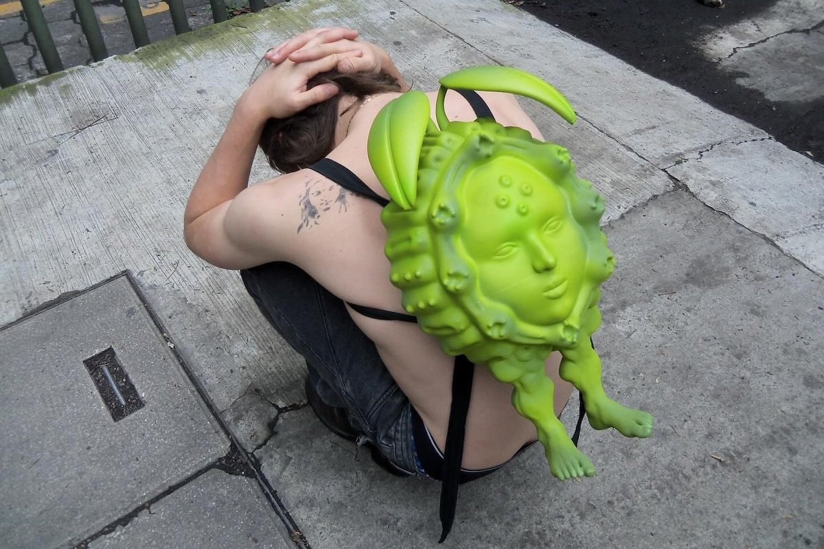 Ice Blade is perverting pop culture with his alien accessories