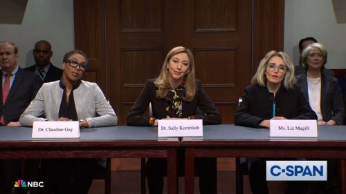 ‘Saturday Night Live’ Cold Open Skewers University Presidents For Their Evasive Answers At House Antisemitism Hearing