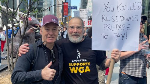 As You Wish: Mandy Patinkin Picket Sign Invokes ‘Princess Bride’ As He