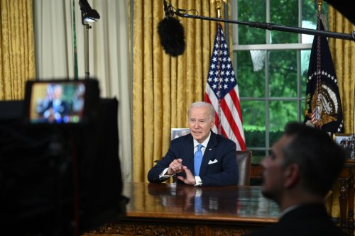 Joe Biden Uses First Oval Office Address To Take Swipe At Trump. Debt Ceiling Deal Victory Lap, & Set Up Reelection Campaign Themes