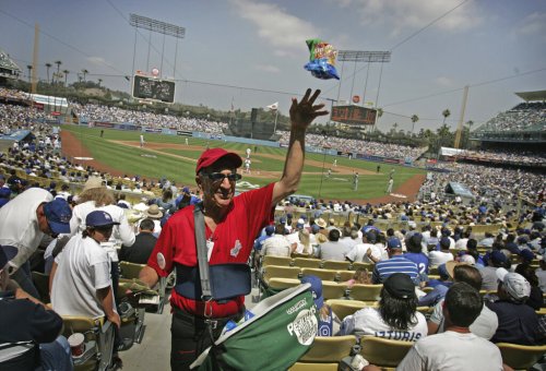 Los Angeles Dodgers Peanut-Pitching Vendor Banned From Pitching Peanuts To Fans