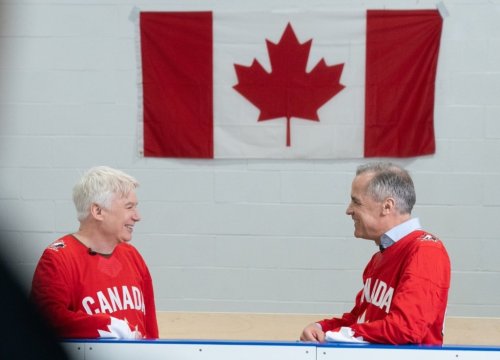 Mike Myers Joins Canadian Election Campaign & New PM With True North & “Elbows Up” Battle Cry Against Trump