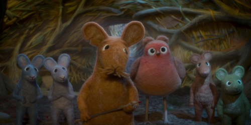 ‘Robin Robin’ Directors Dan Ojari And Mikey Please On Using Needle Felt Characters To “Push The Boundaries Of The Stop Motion Look”