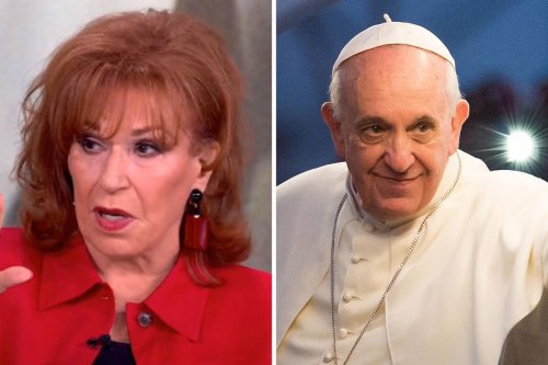 Joy Behar shades the late Pope Francis as Whoopi Goldberg says she was invited to meet with him: "I wasn't invited"