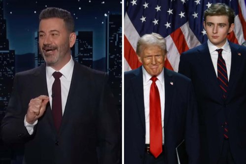 Jimmy Kimmel brutally references Trump's affair with Stormy Daniels while wishing son Barron a happy 19th birthday