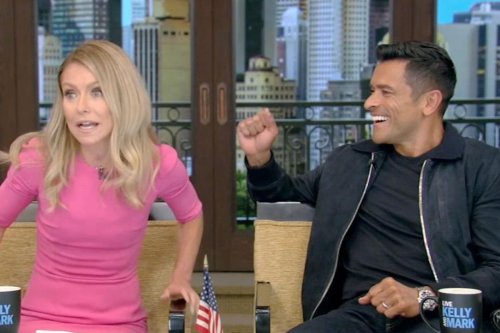 “naked” Kelly Ripa Reveals She “walked Out Of The Bedroom” To Discover Mark Consuelos Hired