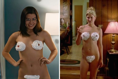 Netflix’s ‘Obliterated’ Recreated Ali Larter’s Iconic ‘Varsity Blues’ Whipped Cream Bikini Scene