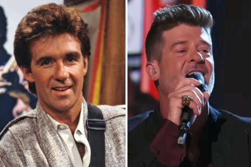 Robin Thicke Pays Tribute to Late Alan Thicke By Singing the ‘Growing Pains’ Theme Song on ‘The Masked Singer’