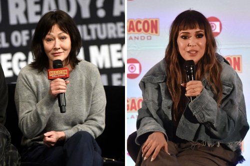 Shannen Doherty cries as she reacts to Alyssa Milano’s comments about ‘Charmed’ firing: “What somebody else may call drama is an actual trauma for me"