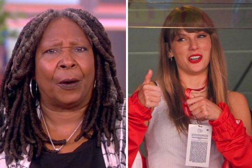 Whoopi Goldberg Scolds ‘The View’ For Choosing To Talk About Taylor Swift And Travis Kelce: “Why Did We Pick This To Talk About?”