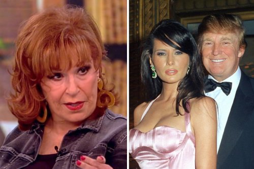 Joy Behar shames Donald Trump on 'The View' for alleged affair while Melania Trump was pregnant: "What kind of an insecure jerk are you?"