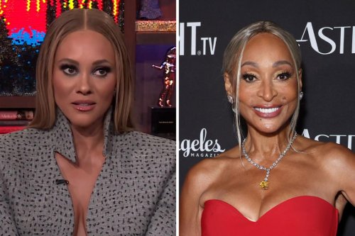 Ashley Darby tells 'WWHL' that Karen Huger is "running the roost" in prison: "In a very Karen way"