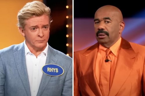 Steve Harvey Proclaims ‘Celebrity Family Feud’ Is “Going to Hell” Over Rhys Darby’s Answer